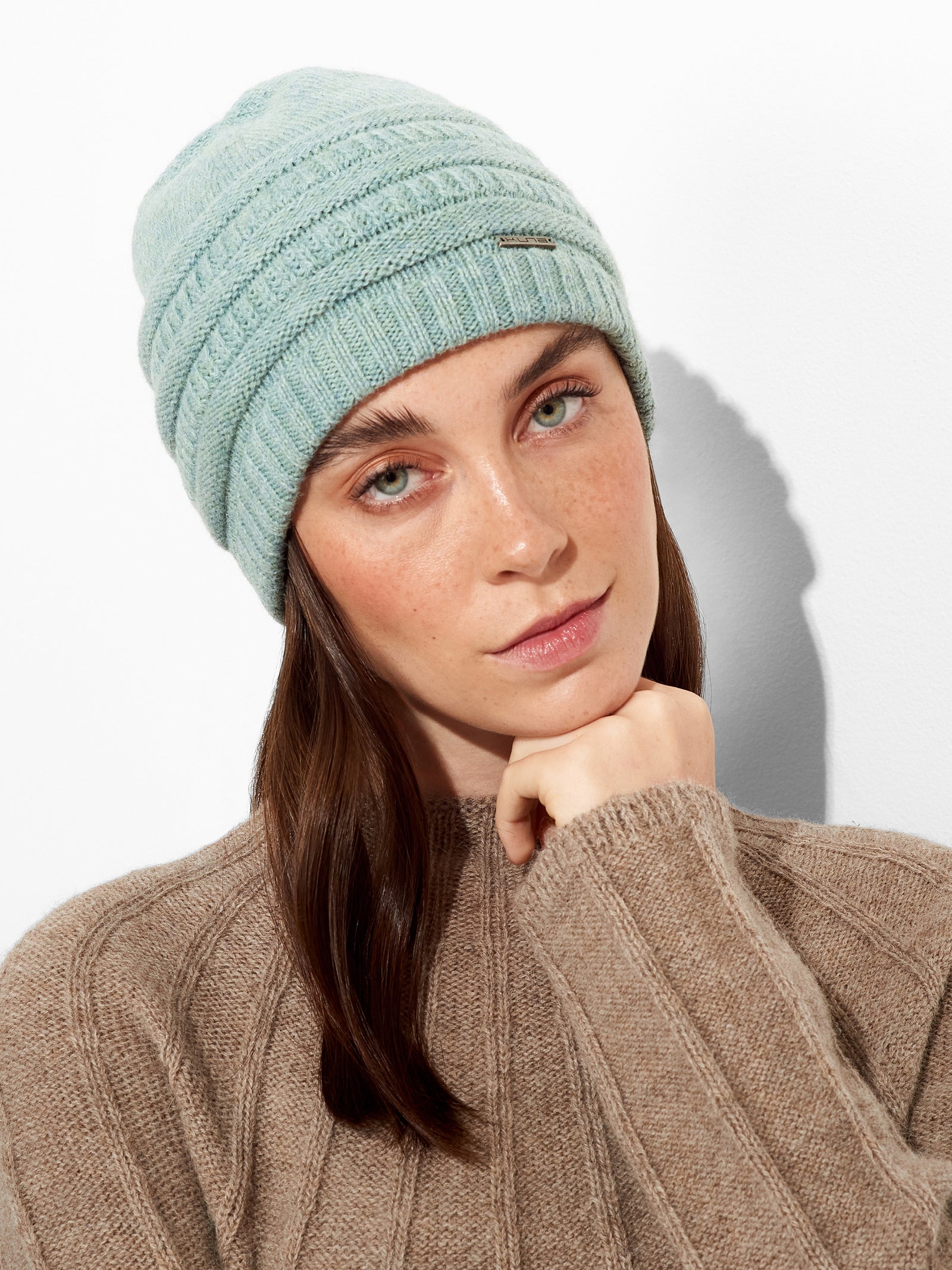 Zada Hat Baby Alpaca Color Ligth Blue