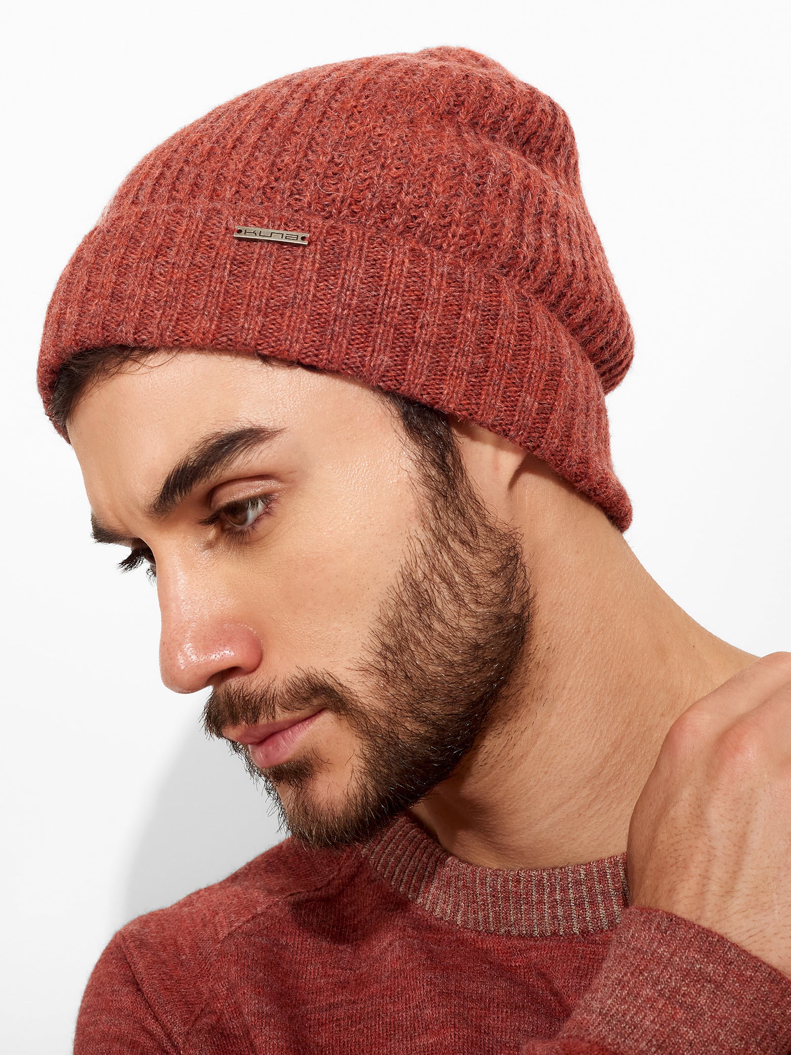 Zut Hat Baby Alpaca Color Red