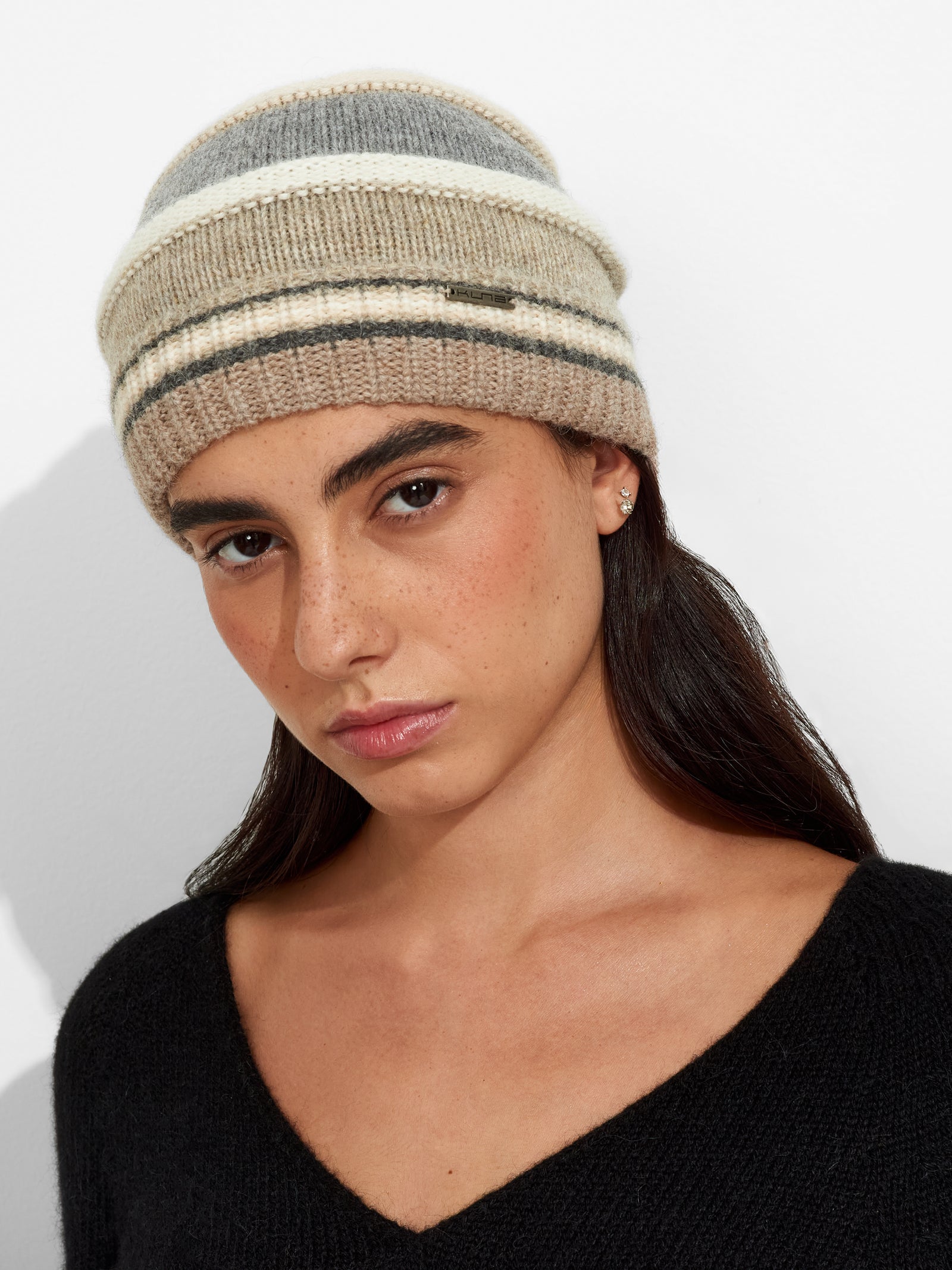 Zanni Hat Baby Alpaca Color Beige