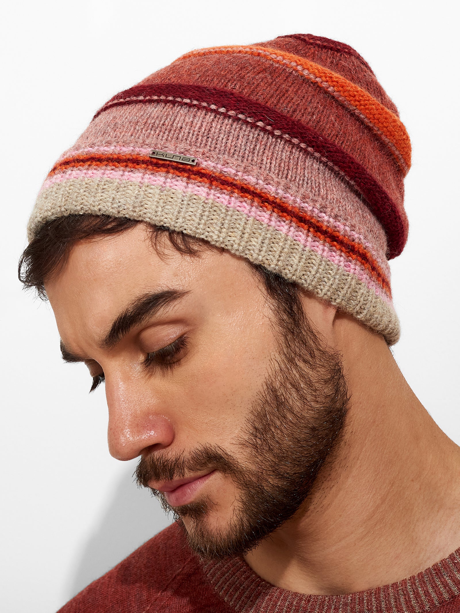 Zanni Hat Baby Alpaca Color Pink