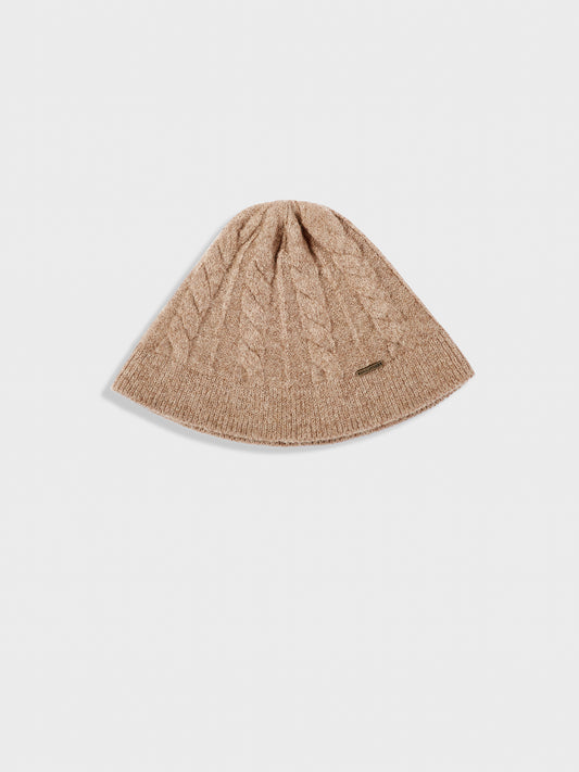 Zuzette Hat Baby Alpaca Color Brown