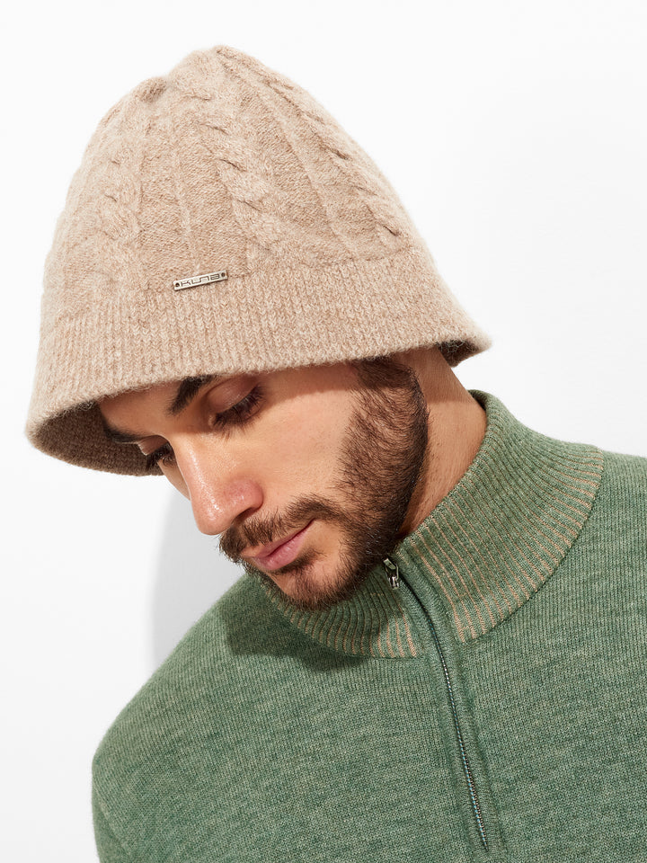 Zuzette Hat Baby Alpaca Color Brown