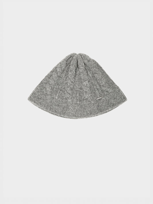 Zuzette Hat Baby Alpaca Color Grey