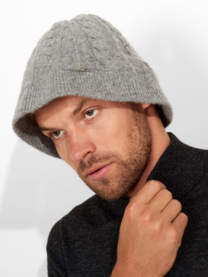 Zuzette Hat Baby Alpaca Color Grey