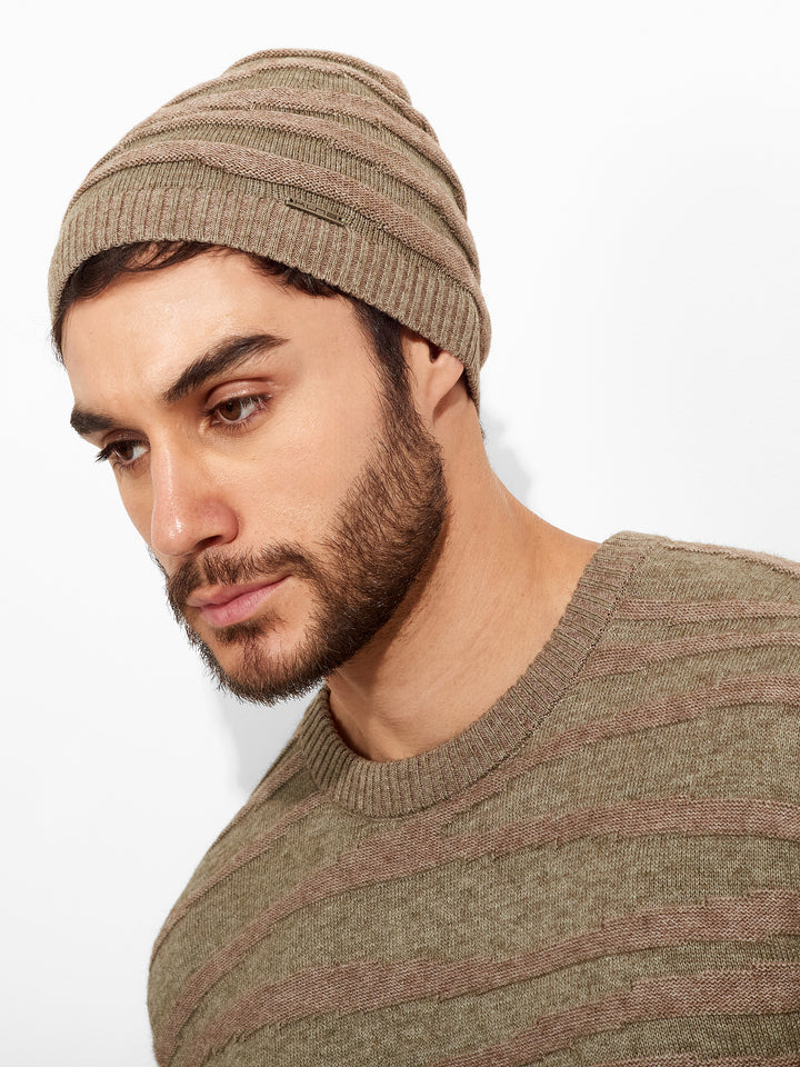 Zion Hat Cotton Color Beige