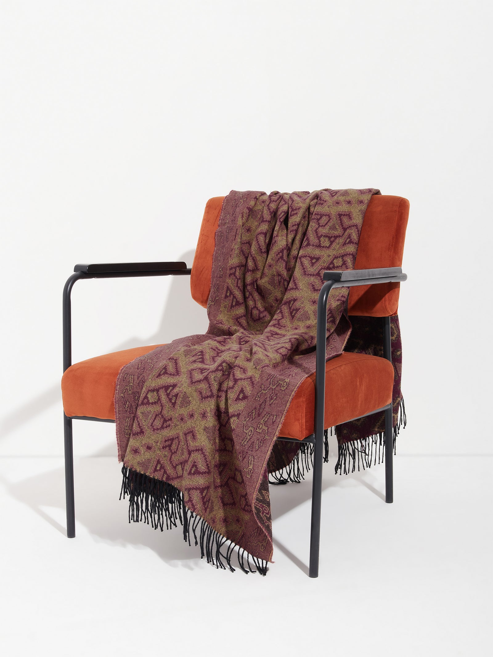 Chincha - 2 Blanket Baby Alpaca Color Red