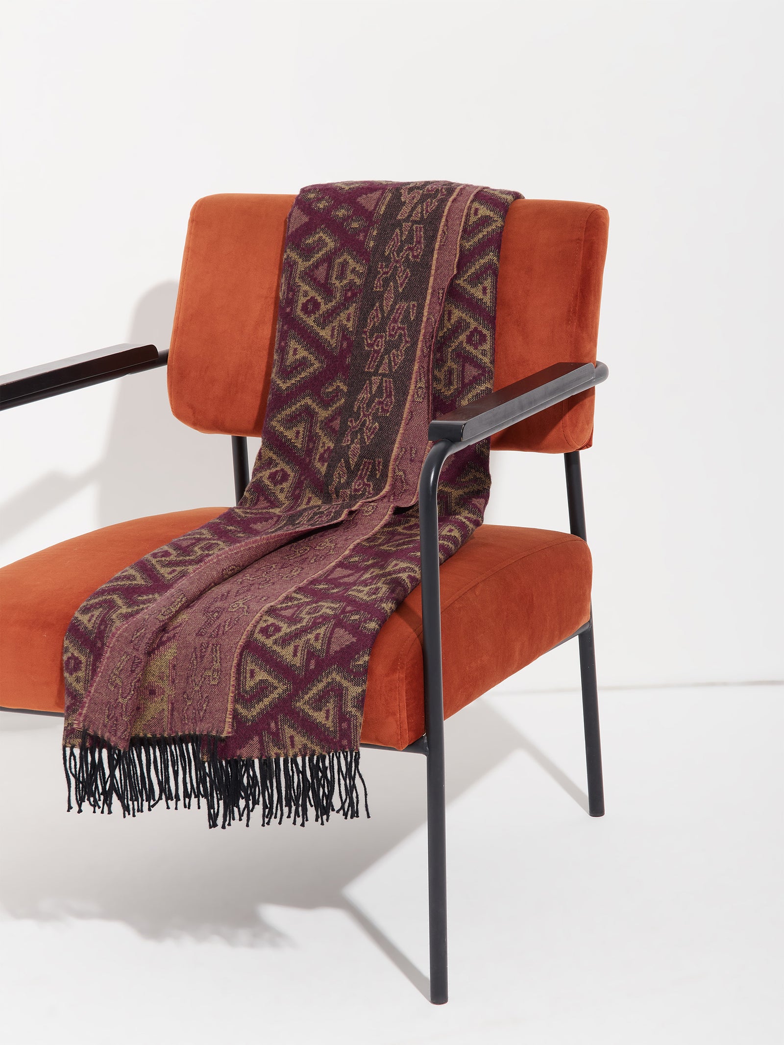Chincha - 2 Blanket Baby Alpaca Color Red