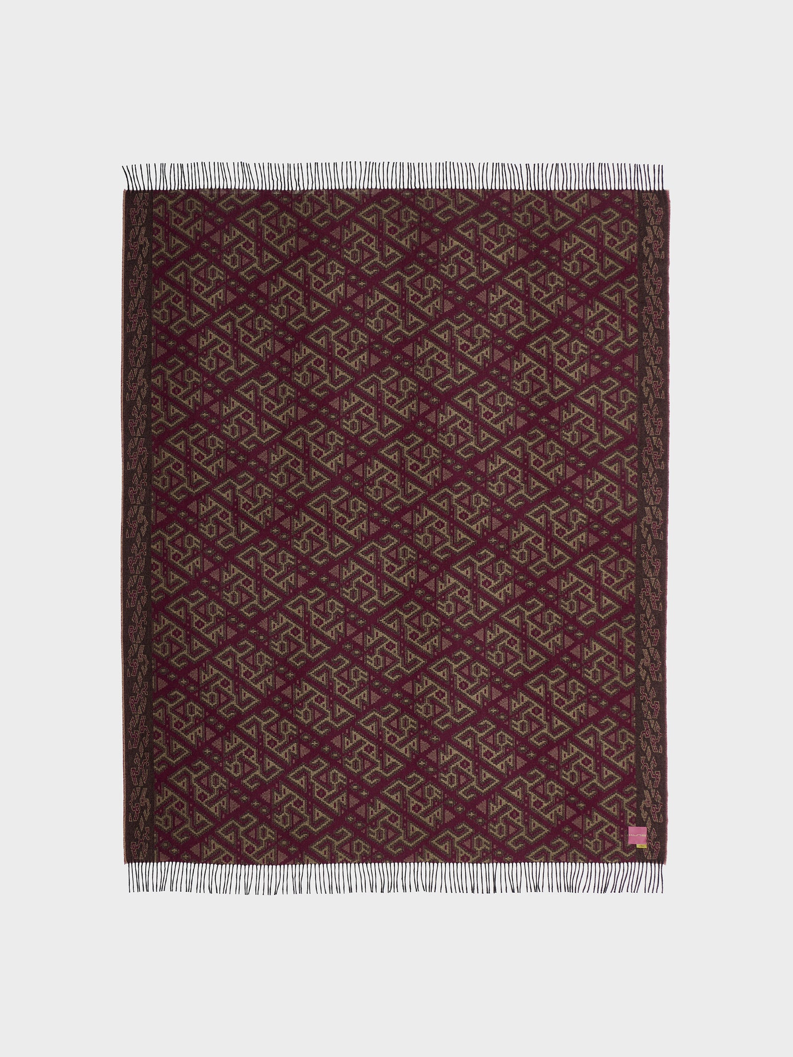 Chincha - 2 Blanket Baby Alpaca Color Red