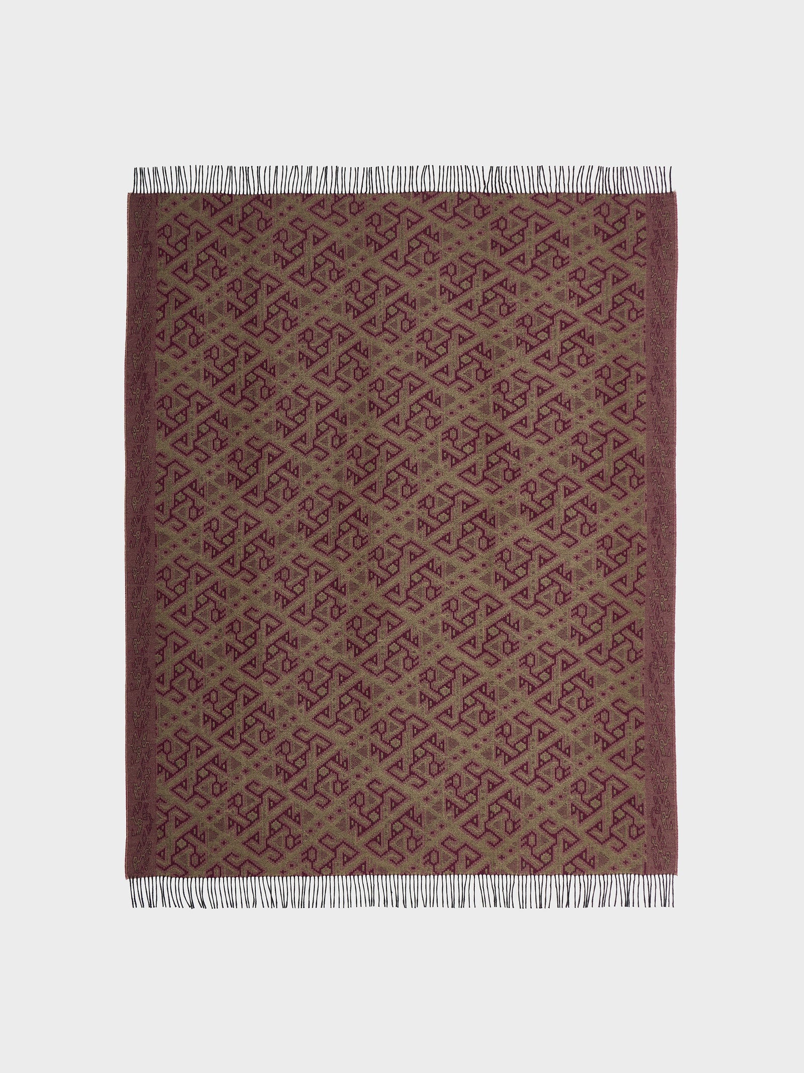 Chincha - 2 Blanket Baby Alpaca Color Red