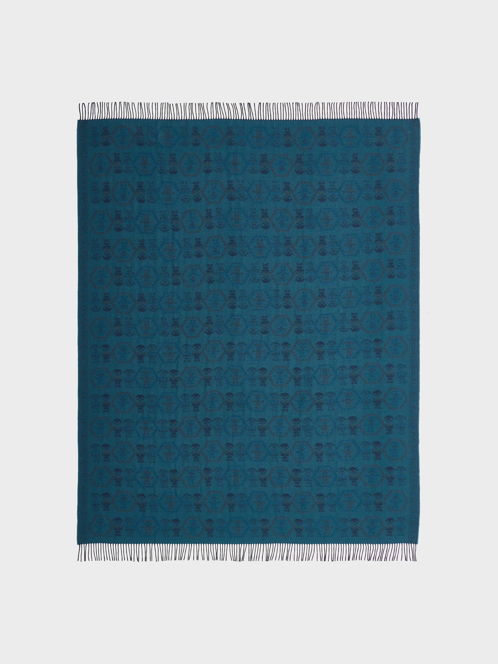 Chimu - Manta 13 Baby Alpaca Color Turquesa