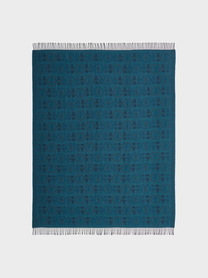 Chimu - 13 Blanket Baby Alpaca Color Turquoise