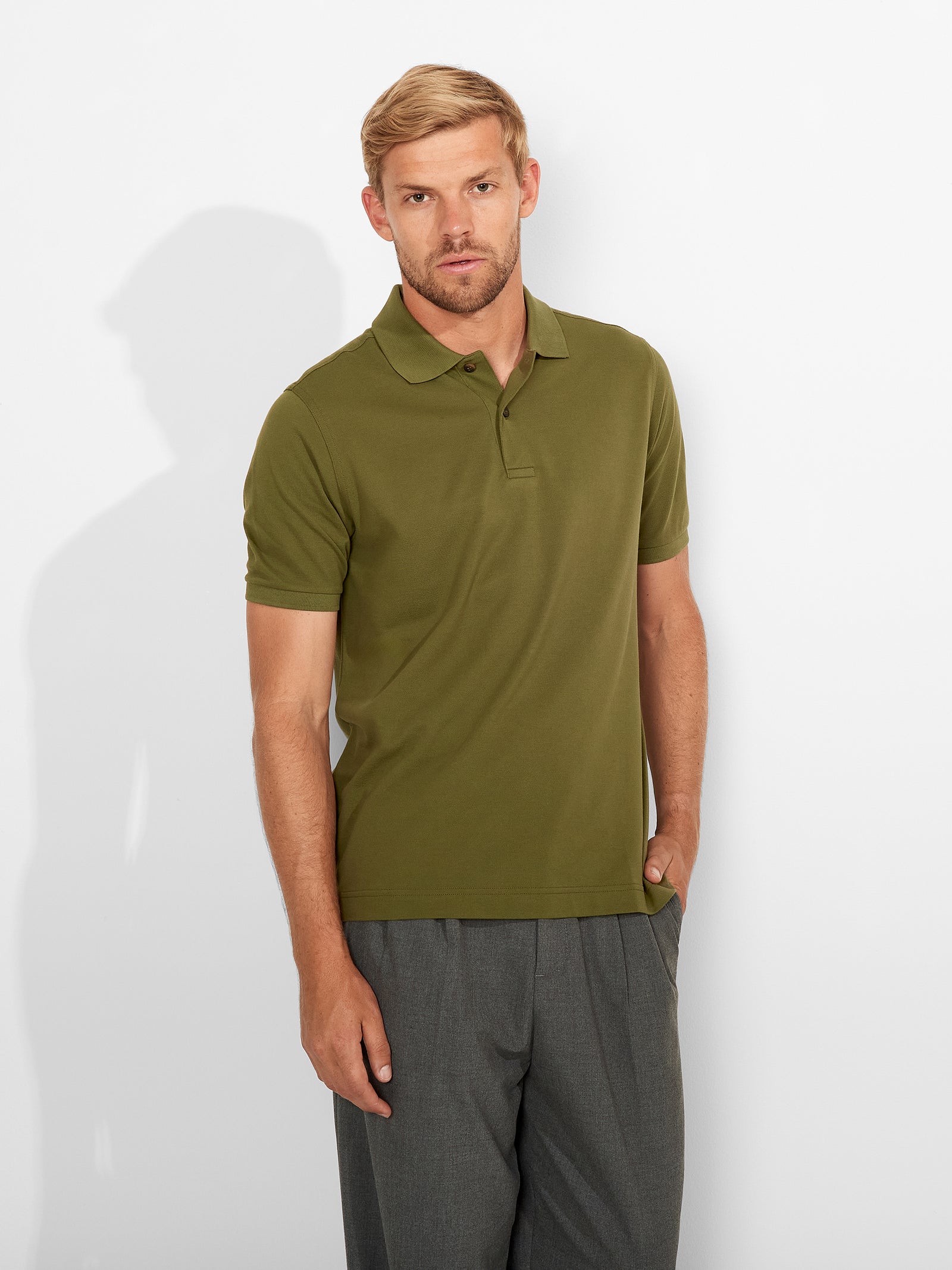Camiseta de algodón Weinsberg color verde