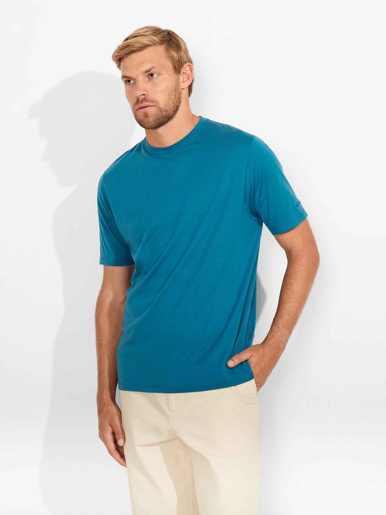 Camiseta Winchester de Algodón Color Azul