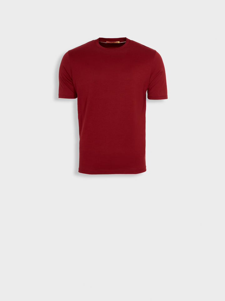 Camiseta Winchester de algodón, color cereza