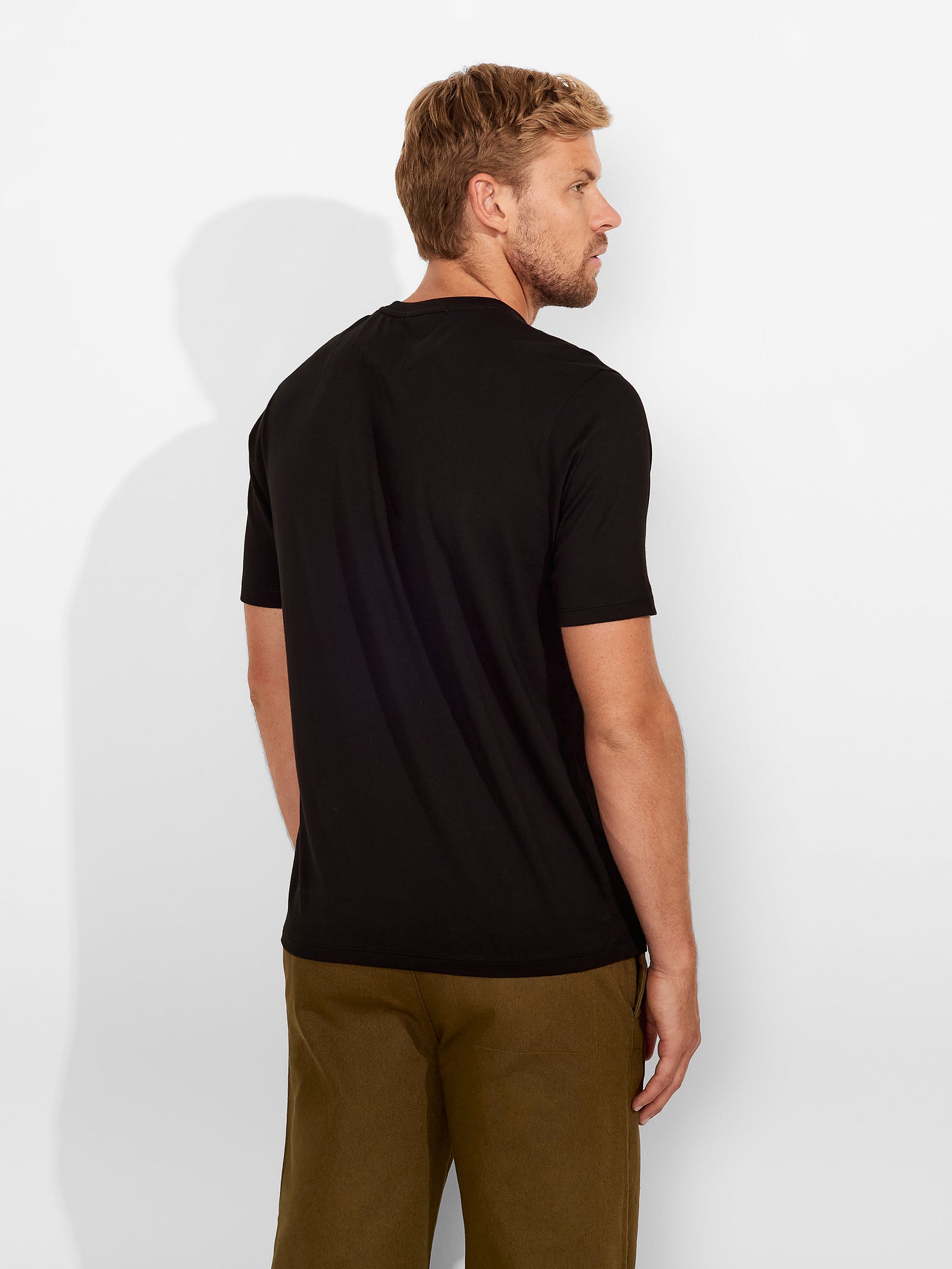 Camiseta Winchester de algodón, color negro