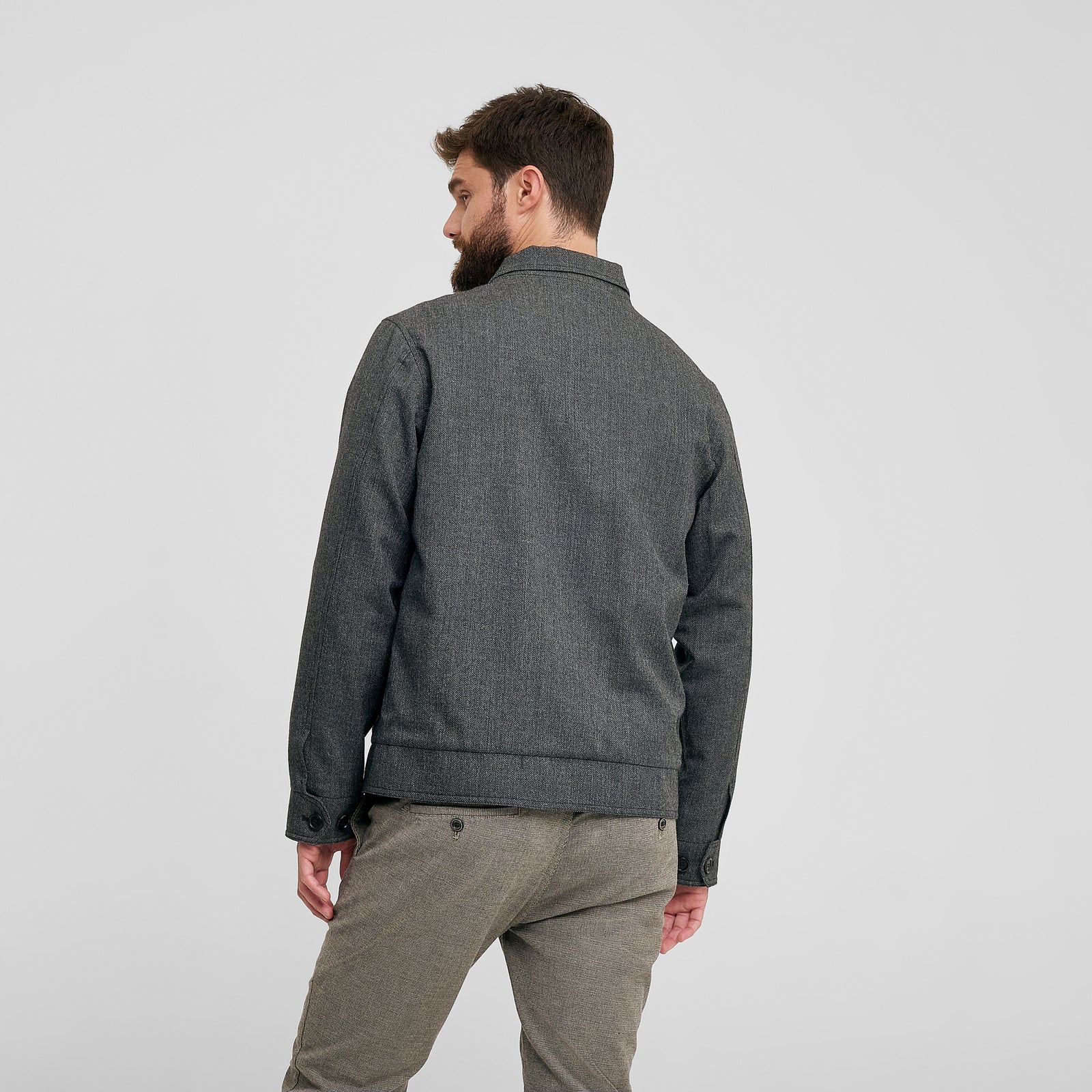 Chaqueta Vendredi Alpaca Color Gris