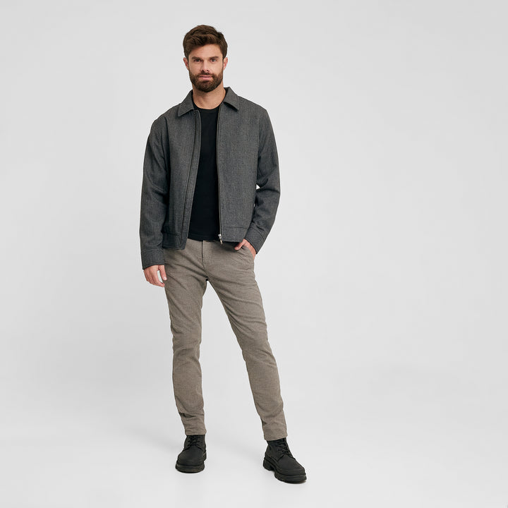 Chaqueta Vendredi Alpaca Color Gris