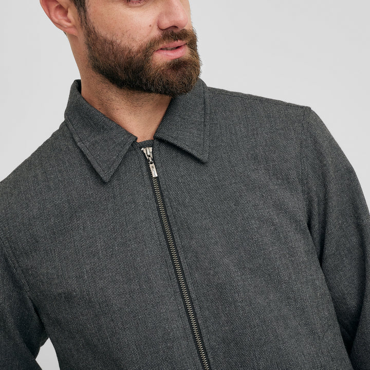 Chaqueta Vendredi Alpaca Color Gris