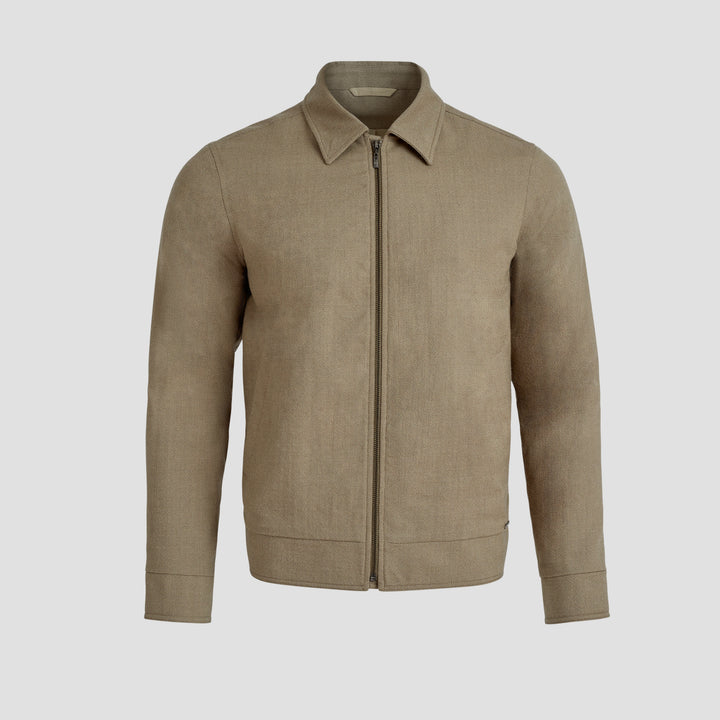 Chaqueta Vendredi Color Beige de Alpaca