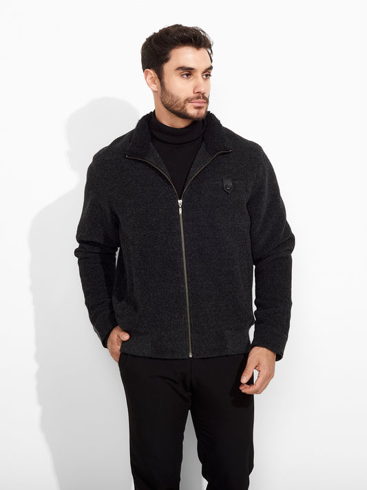 Zultan Jacket Wool Color Grey