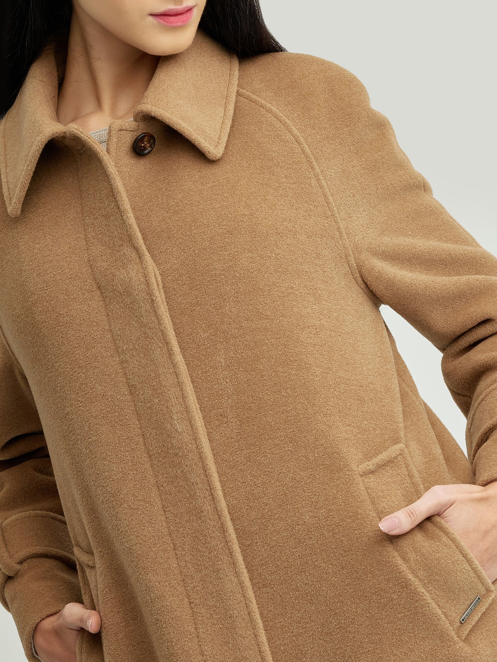 You Coat Baby Alpaca / Wool Color Camel