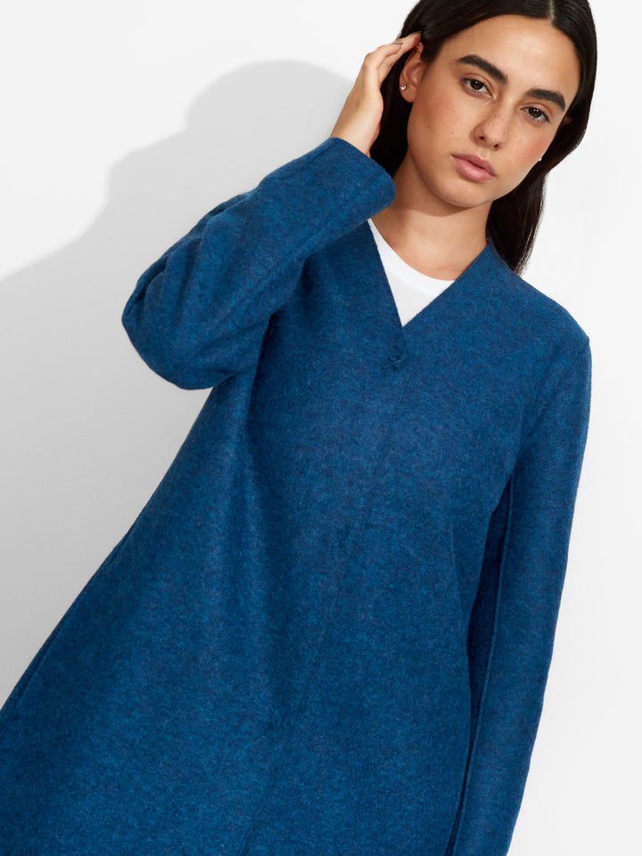 Abrigo Zumi Alpaca Color Azul