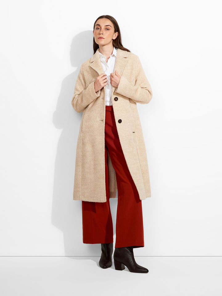 Zen Coat Lana Color Beige
