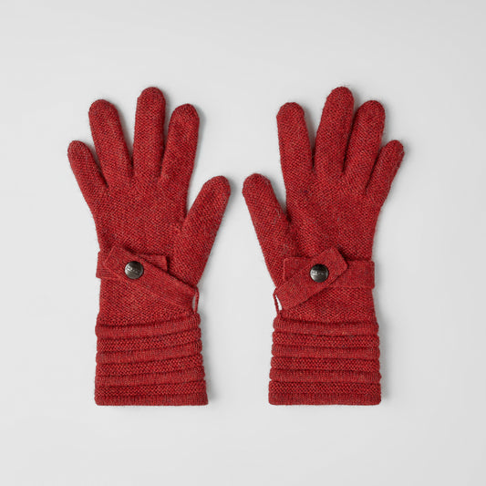 Welldone Gloves Baby Alpaca Color Red