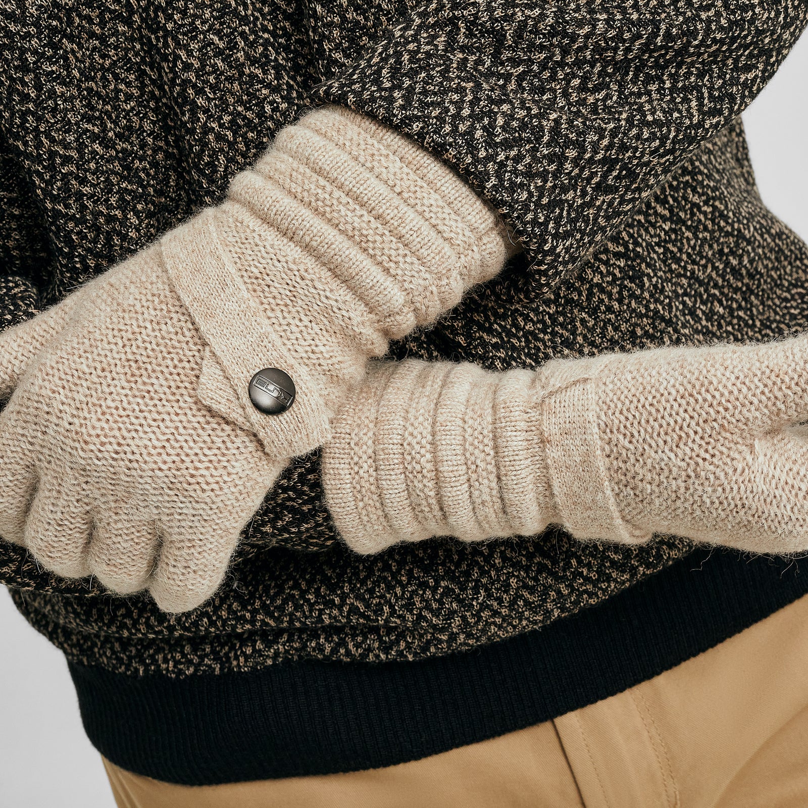 Guantes Welldone De Baby Alpaca Color Bosque
