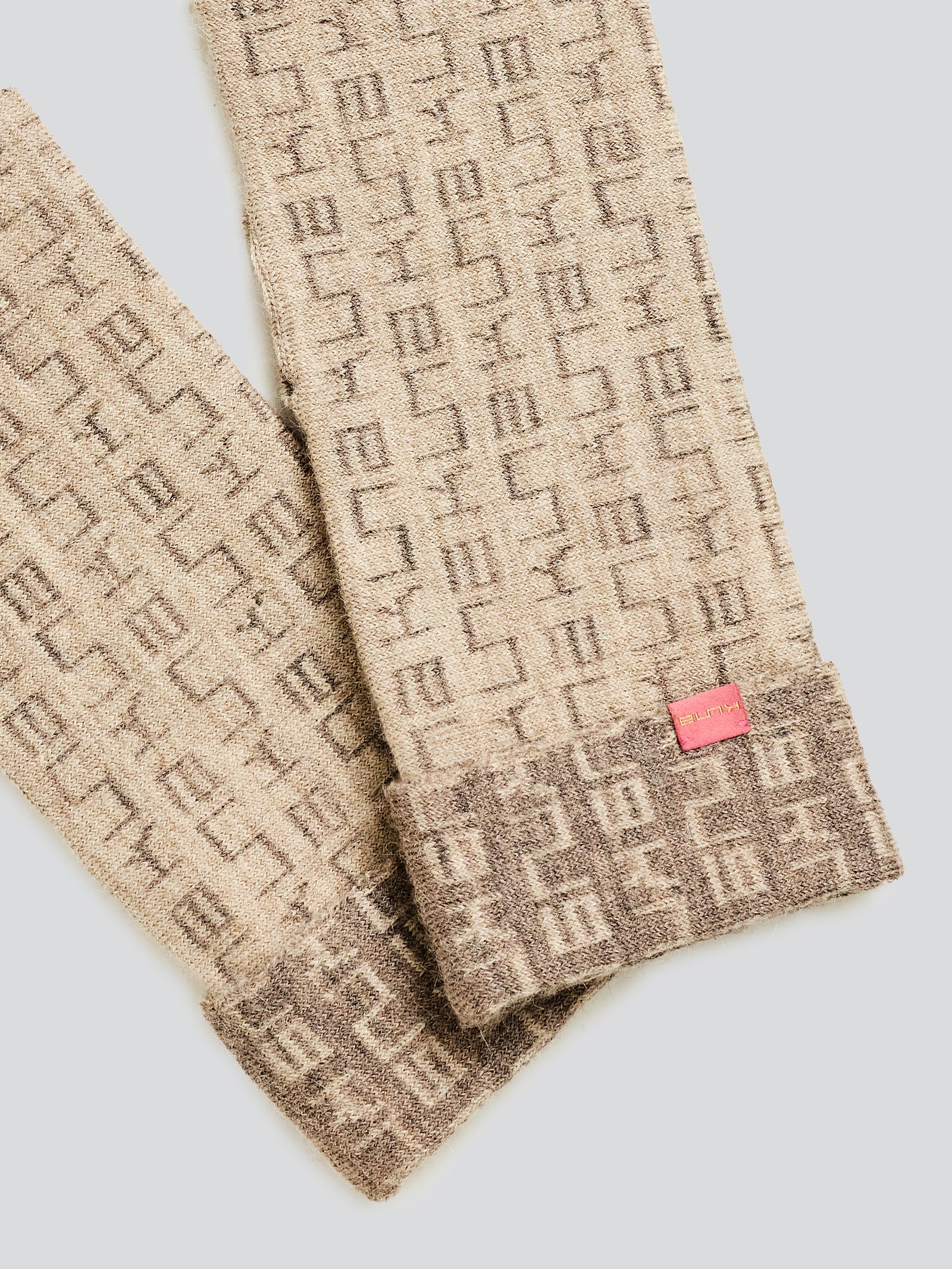 Yarita Gloves Baby Alpaca Color Beige