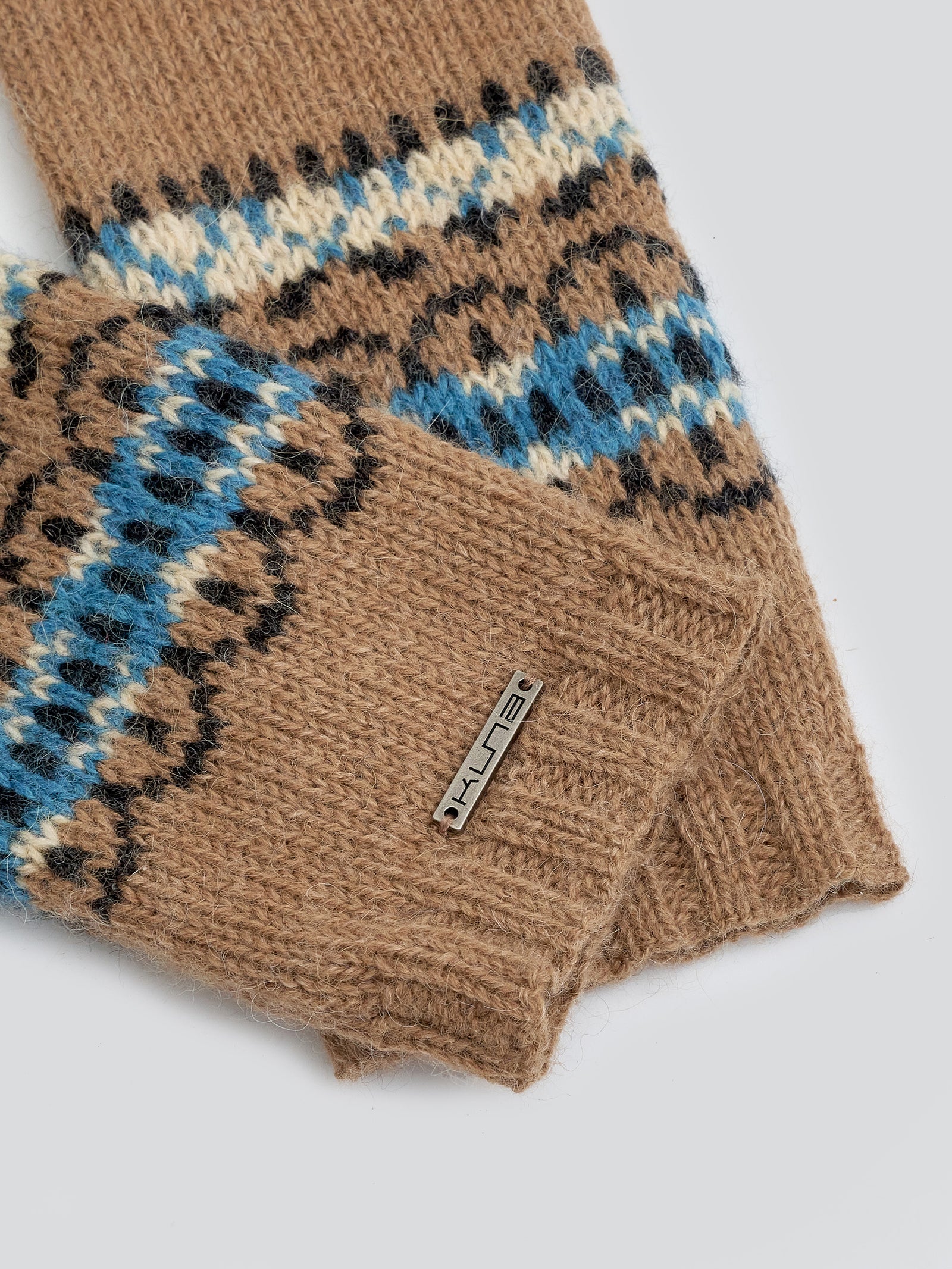 Guantes Yoke Guantes Baby Alpaca Color Camel
