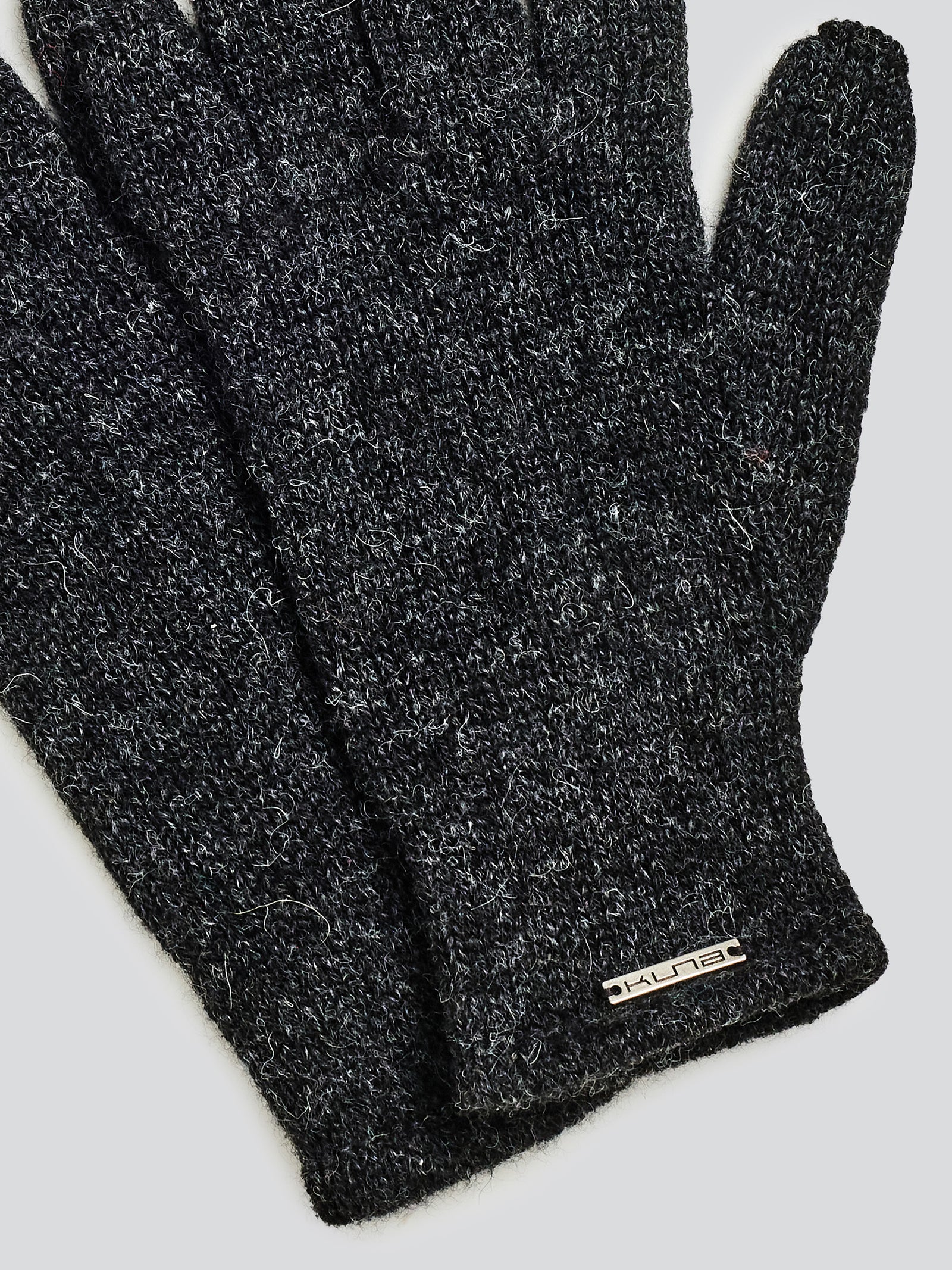 Paolo Gloves Baby Alpaca Color Grey