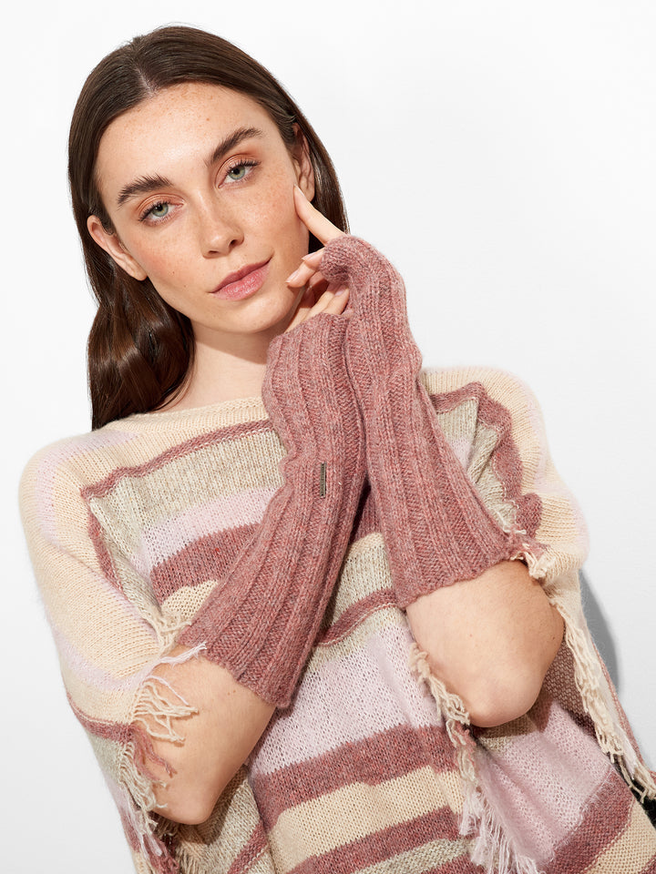 Zephir Gloves Baby Alpaca Color Pink