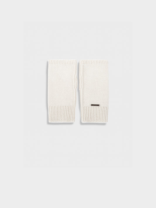 Zafiro Gloves Baby Alpaca Color Ecru