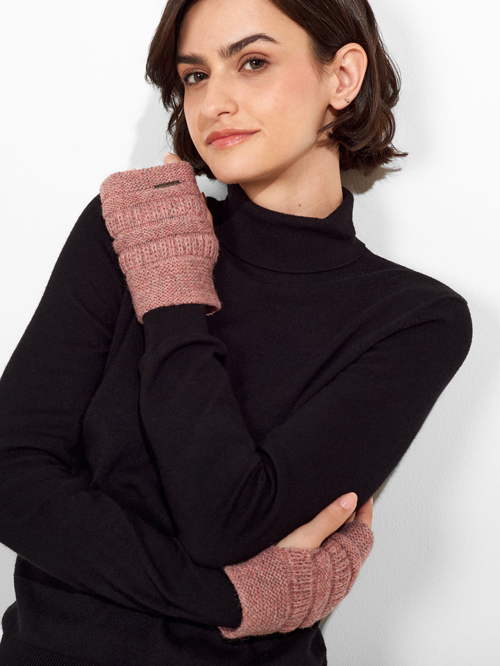 Zada Gloves Baby Alpaca Color Pink