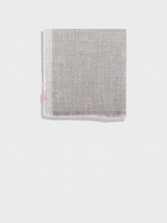 Rum Shawl Baby Alpaca Color Grey