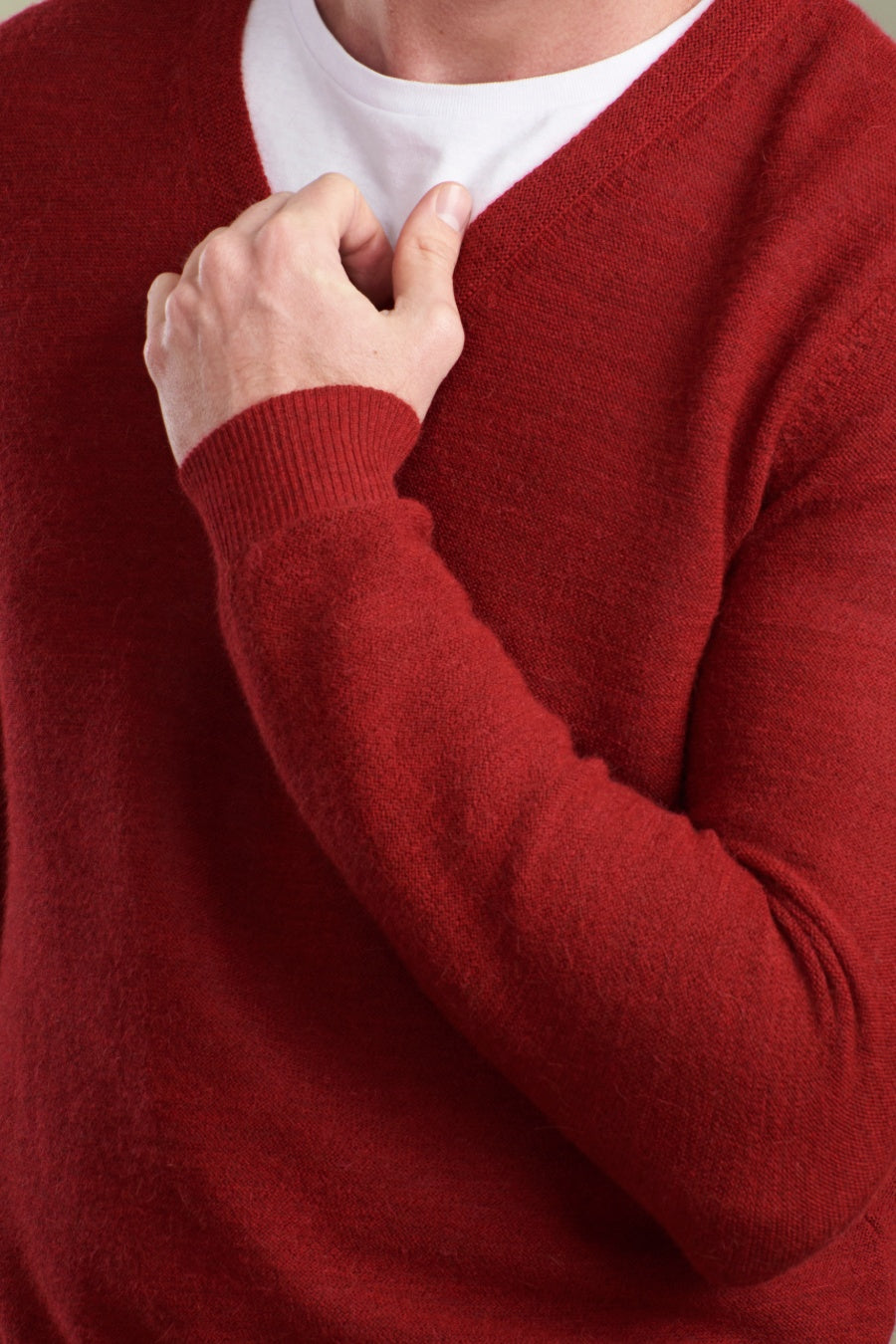 Satoru Sweater Baby Alpaca Color Bysance