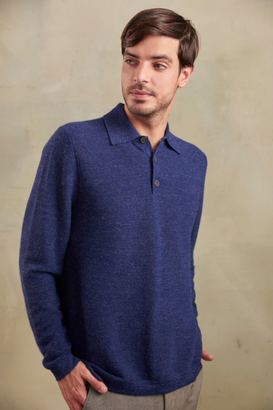 Said Sweater Baby Alpaca Color Niagara