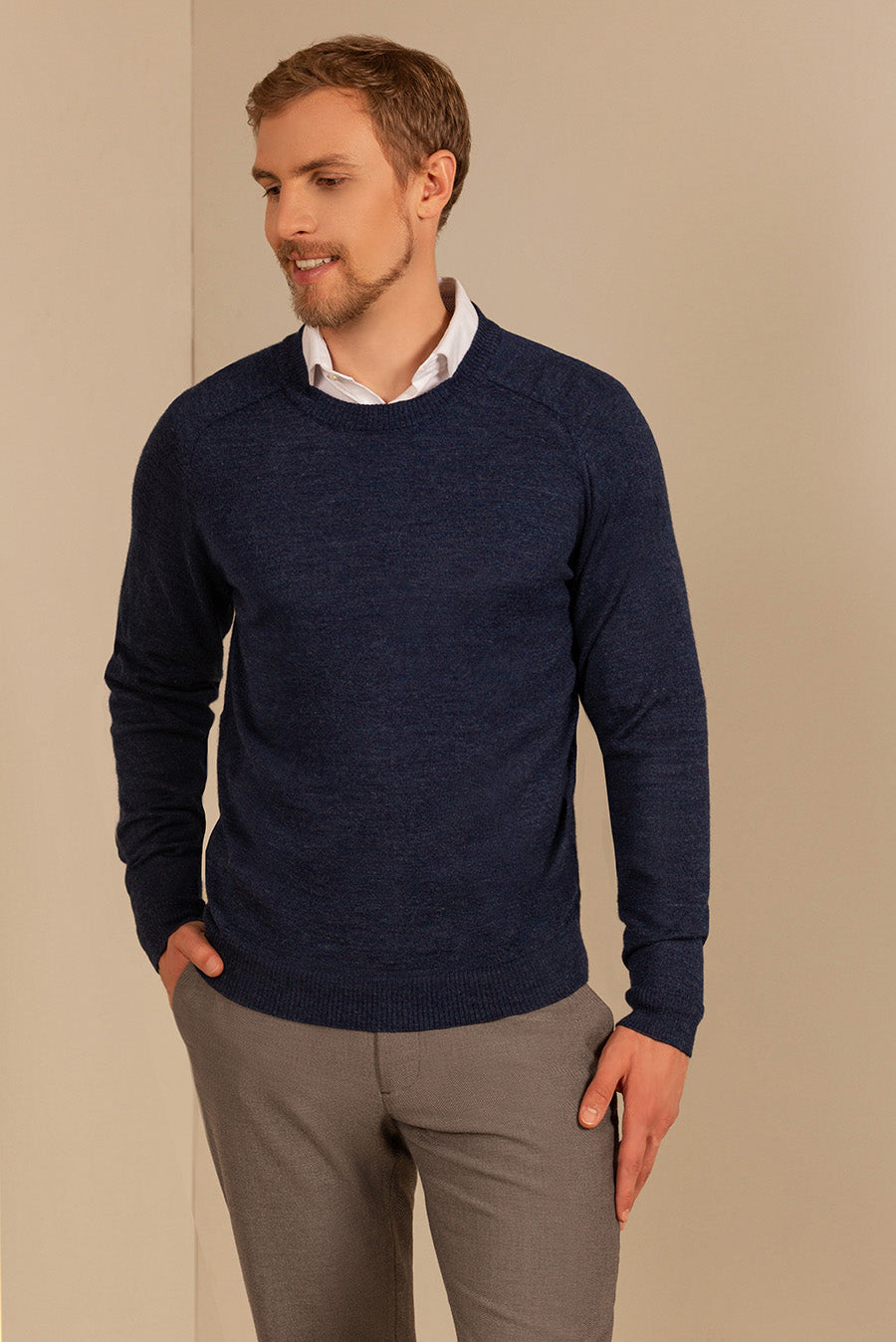 Theo Sweater Royal Alpaca Color Evening