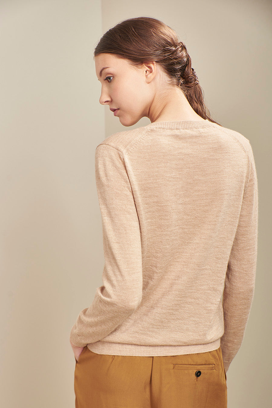 Alexia Sweater Baby Alpaca Color Nomad