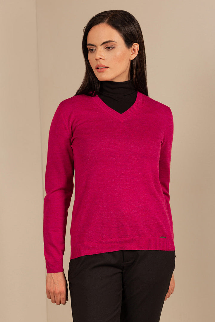 Alicia Sweater Baby Alpaca Color Kiss