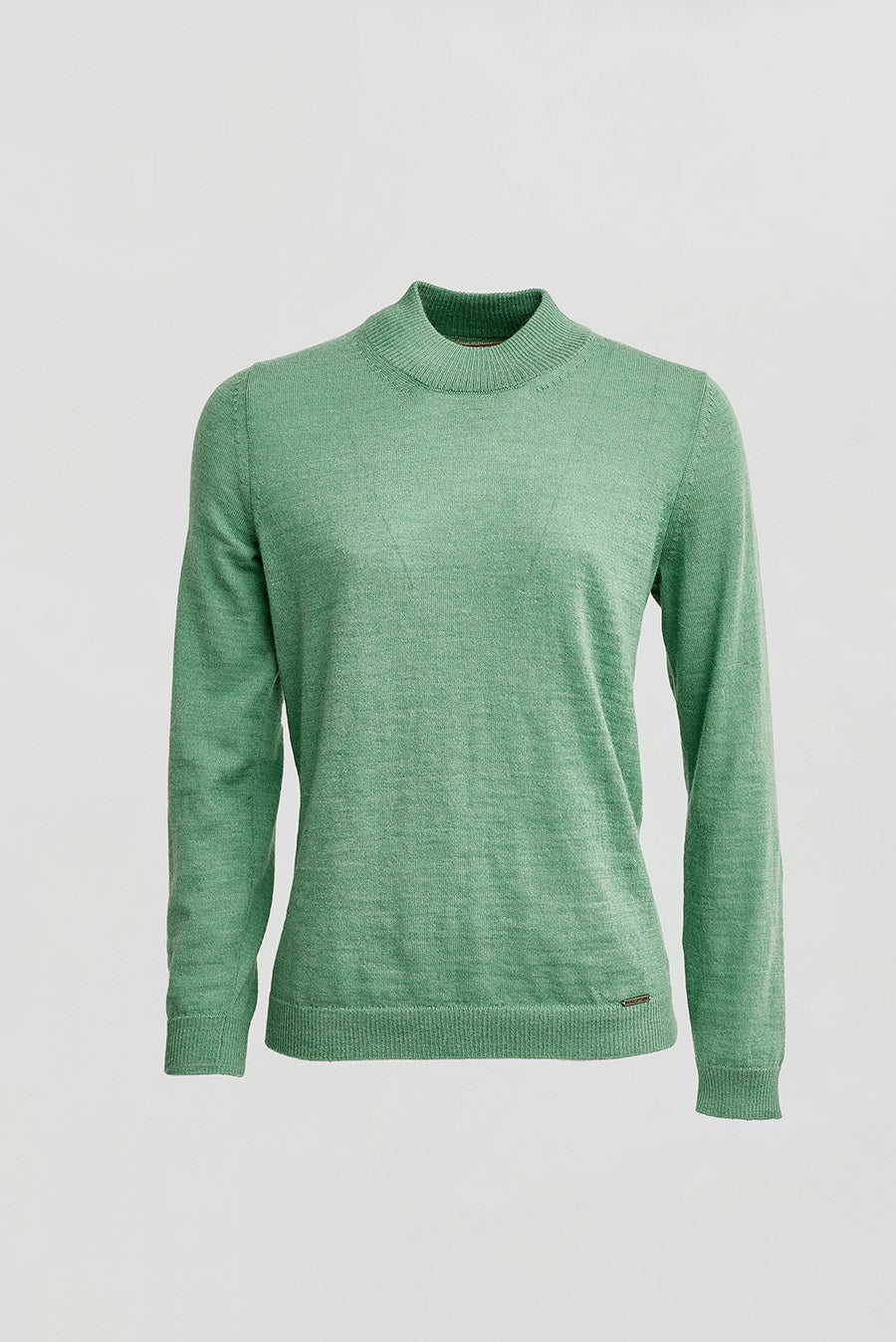 Suéter Anahi De Baby Alpaca Color Basil