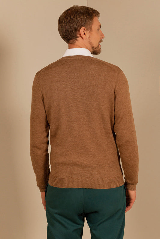 Alan Sweater Baby Alpaca Color Camel