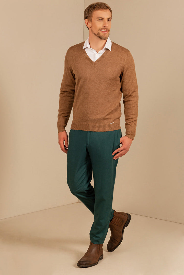 Alan Sweater Baby Alpaca Color Camel