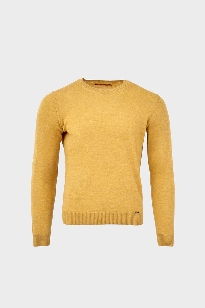 Alaska Suéter Bebé Alpaca Color Amarillo