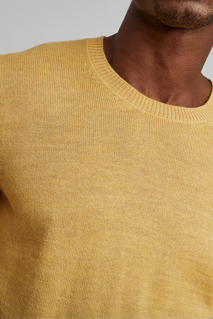 Alaska Sweater Baby Alpaca Color Yellow