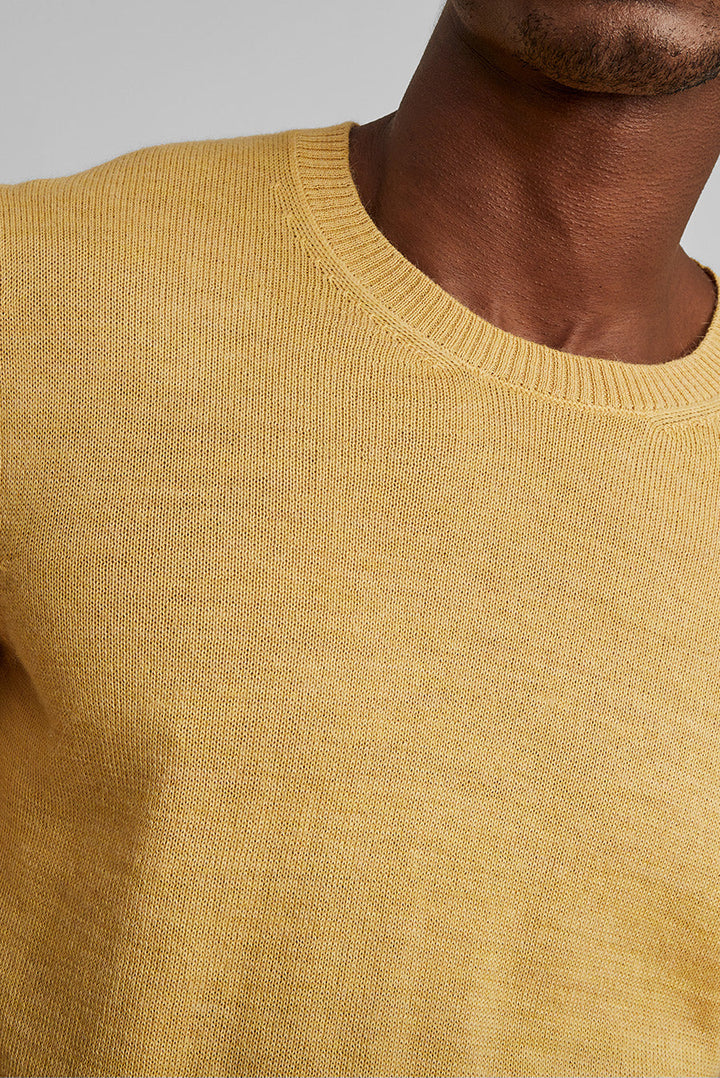 Alaska Suéter Bebé Alpaca Color Amarillo