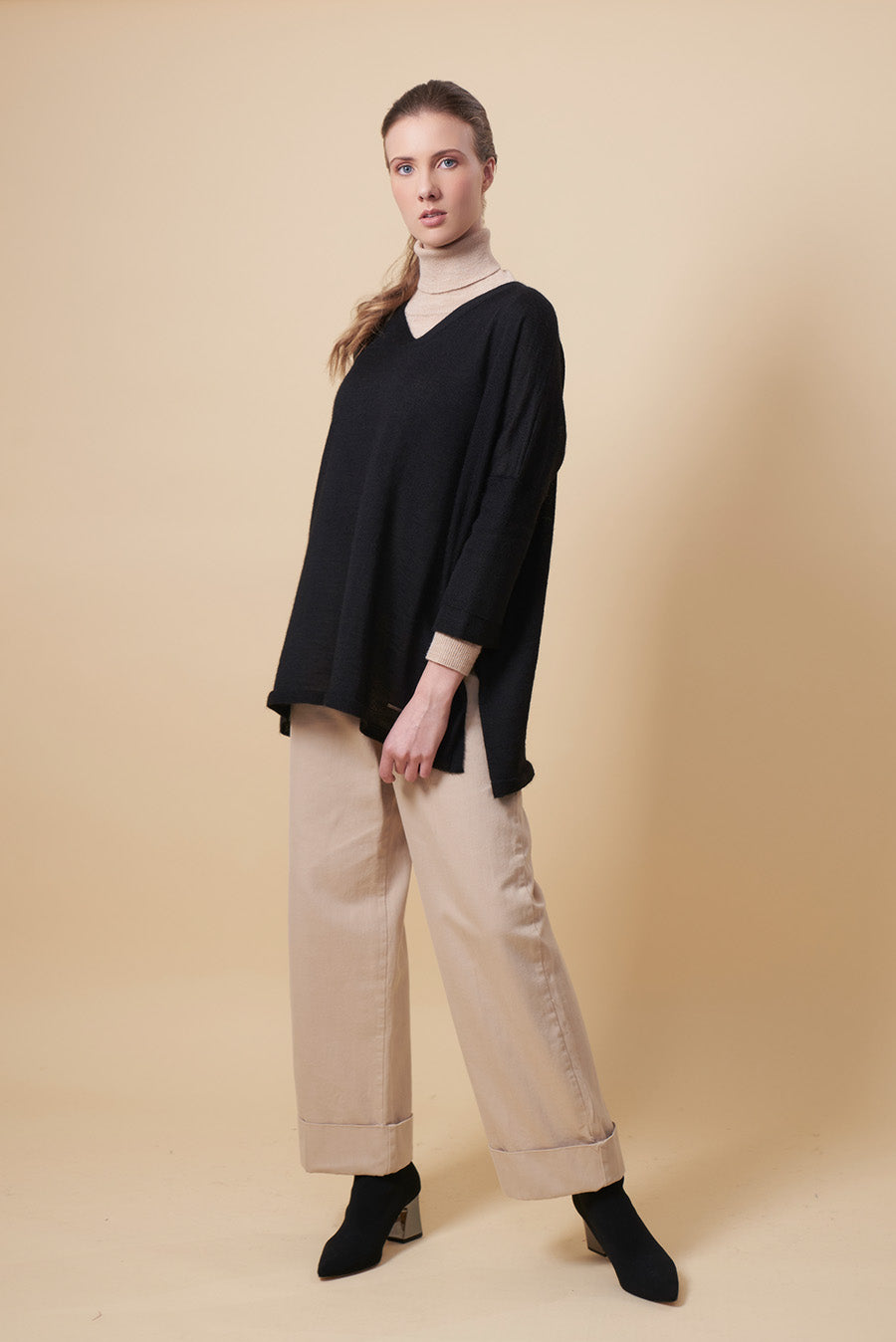 Ucana Sweater Baby Alpaca Color Black