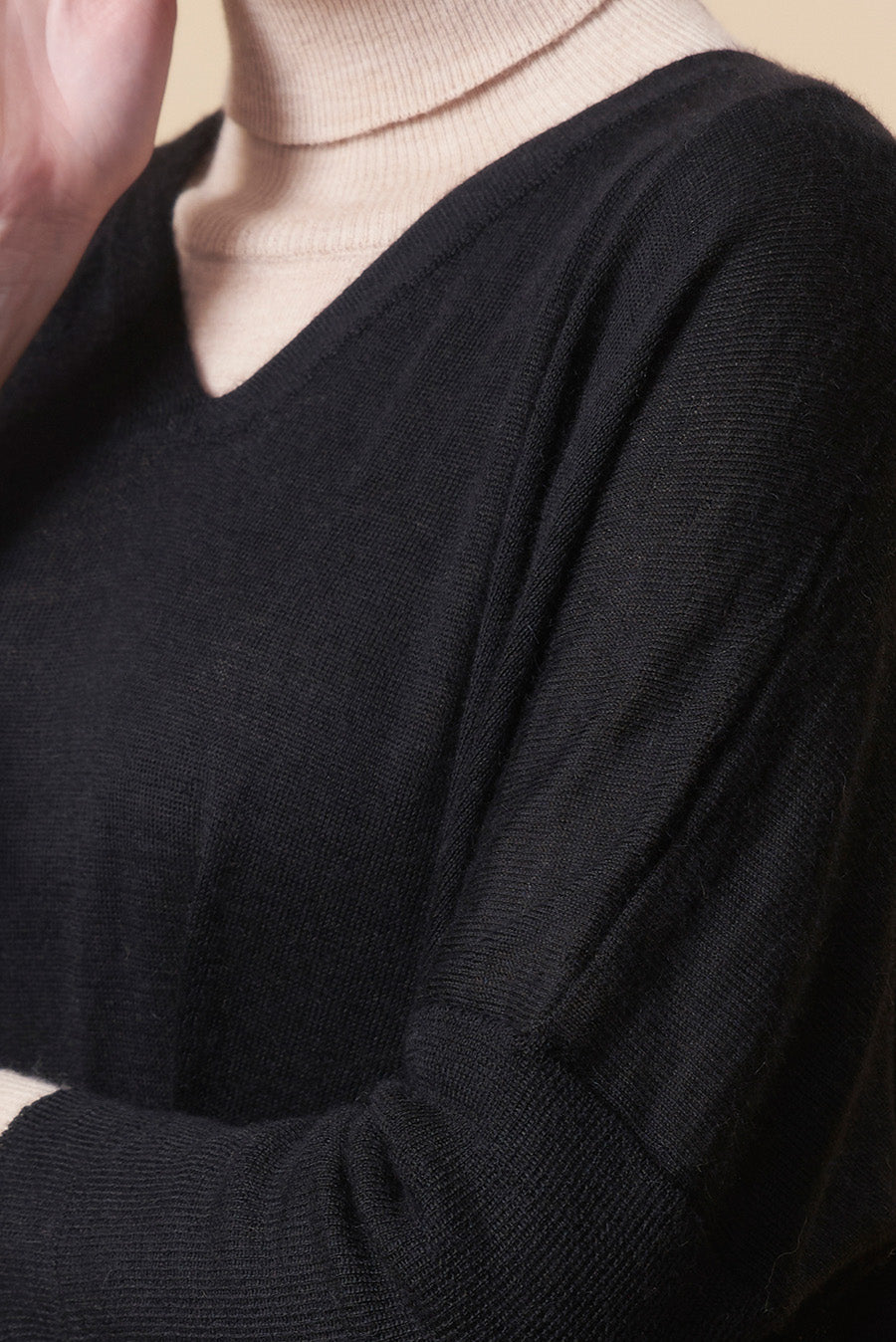Ucana Sweater Baby Alpaca Color Black