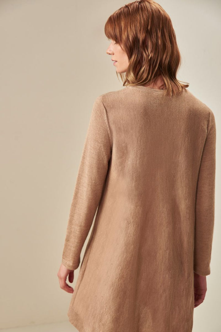 Suéter Ubertina De Baby Alpaca Color Croissant